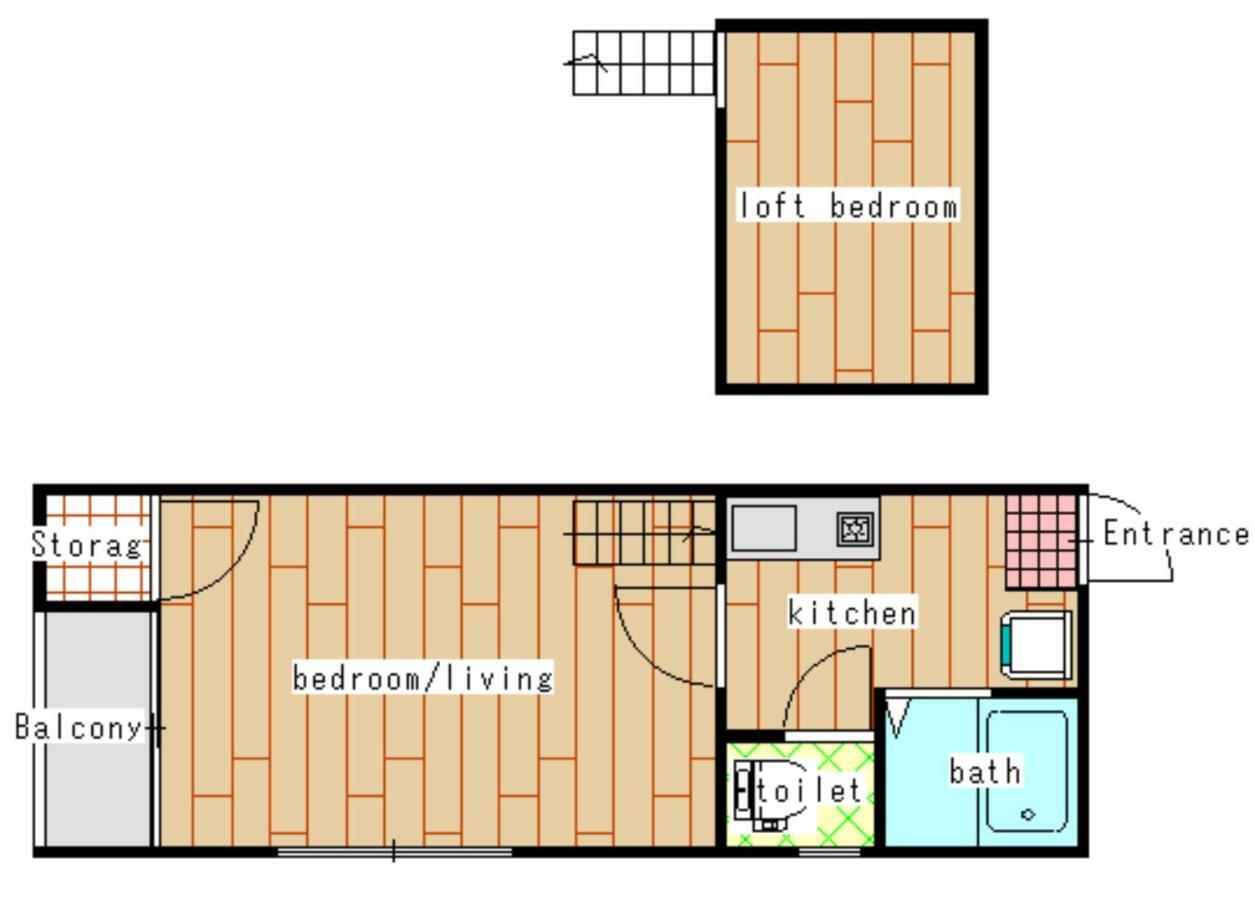 קומאמוטו Espoir Inn 1-201 מראה חיצוני תמונה